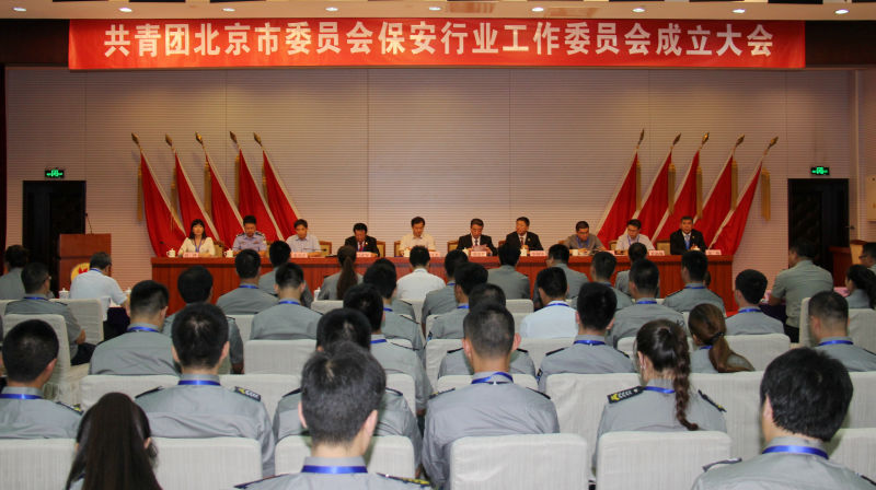 共青团北京市委员会保安行业工作委员会成立(图1)