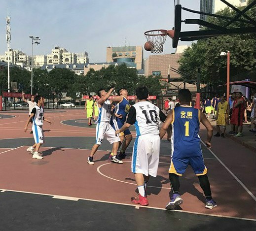 参加“2017年工体杯北京市职工三人制男子篮球(图4)