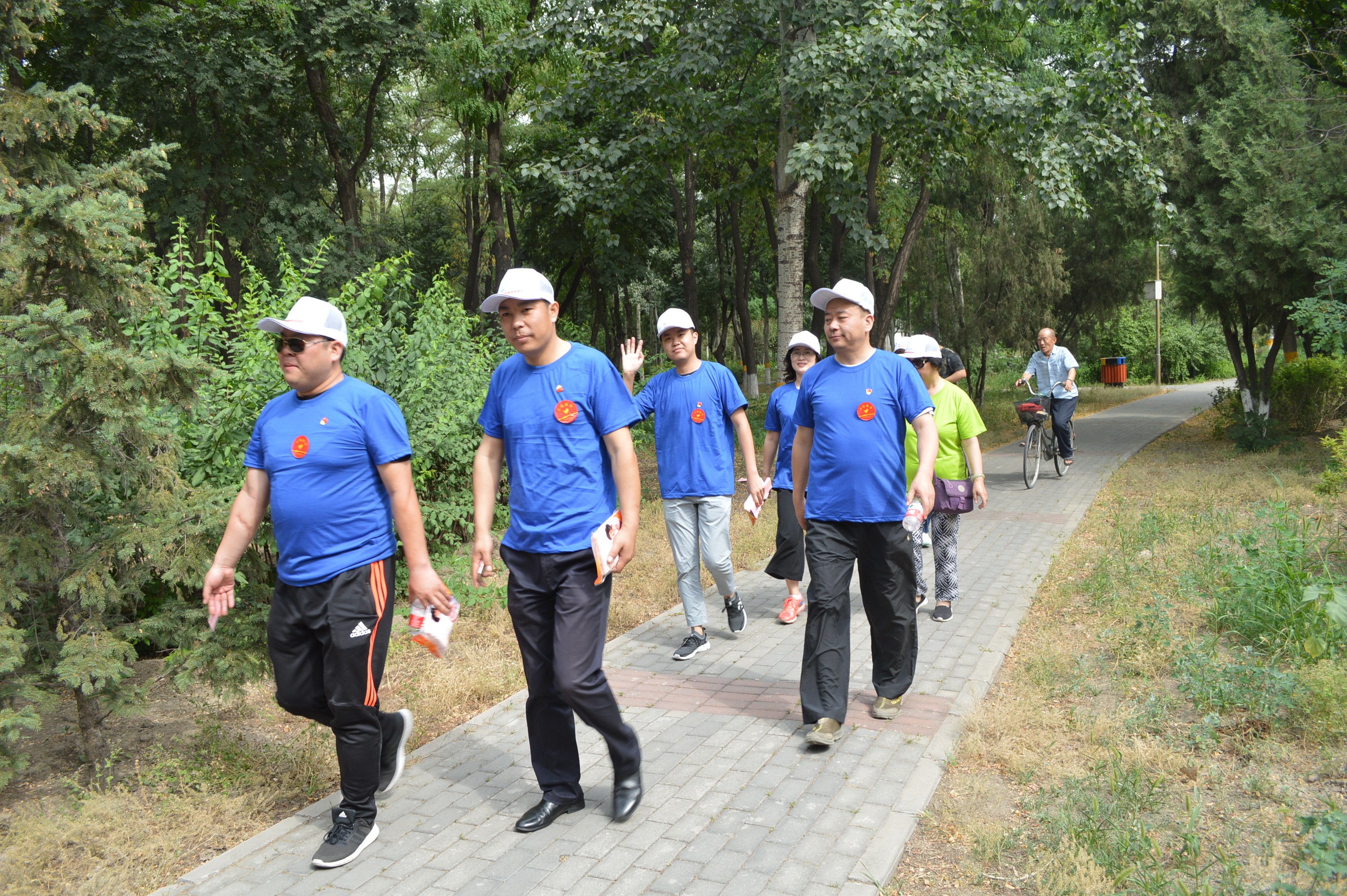 金蓝盾参加华纺易城社区“不忘初心，一路廉洁(图6)